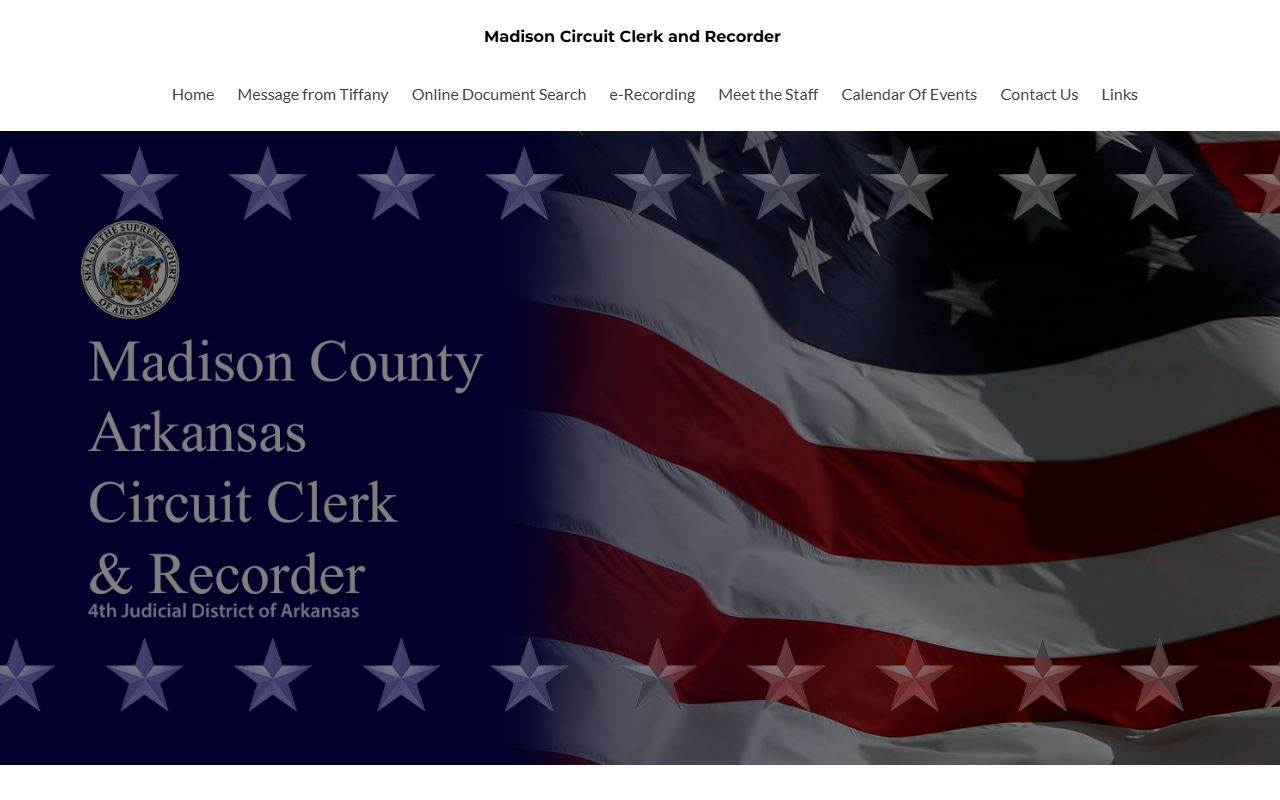 Madison County court records after arrest Circuit Clerk contact